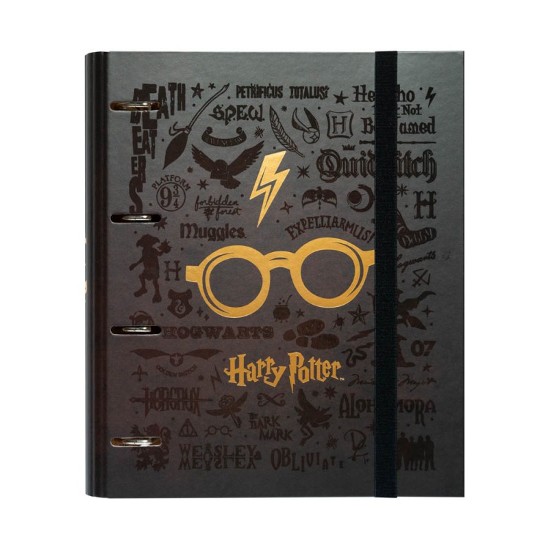 Carpeta anillas Harry Potter