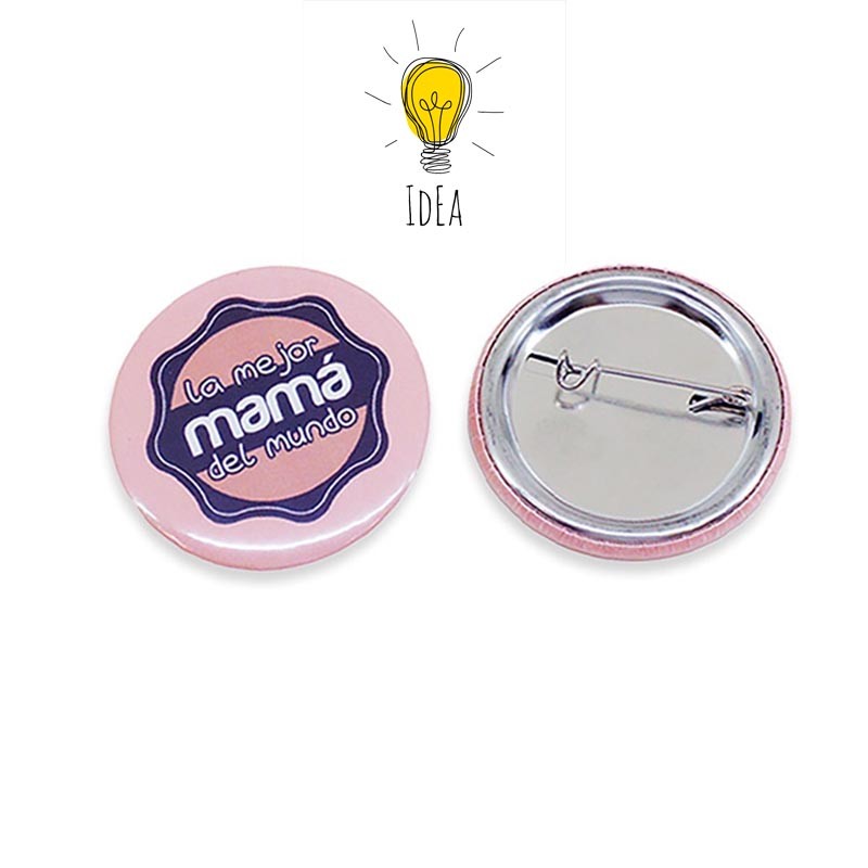 Chapas alfiler personalizadas