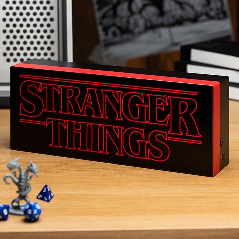 Lámpara Logo Stranger Things Rectángulo