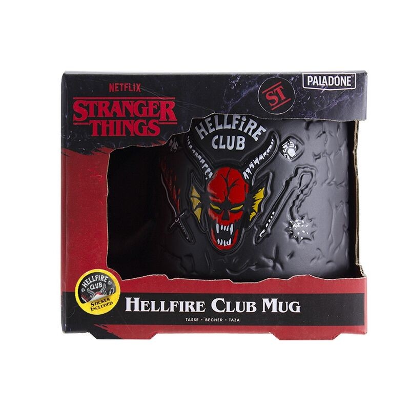 Taza 3D Stranger Things Helfire Club