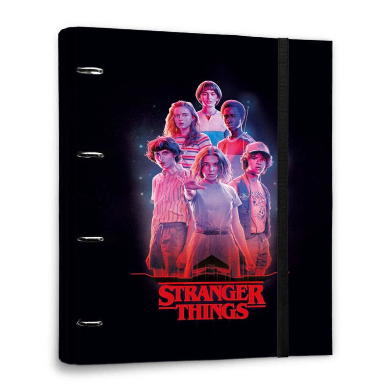 Carpeta de cuatro anillas Stranger Things