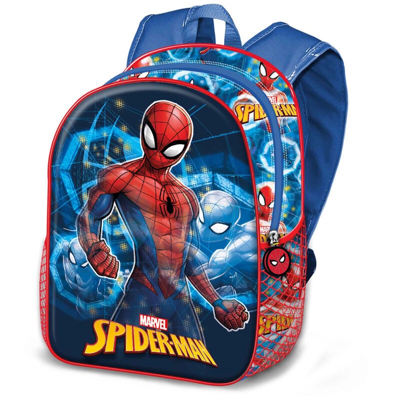 Mochila 3D Powerful Spiderman Marvel 31cm