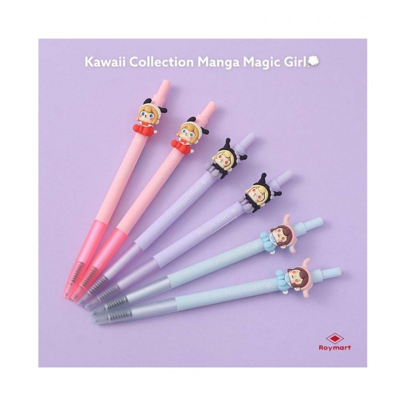 Bolígrafo kawaii gel Magic Girl Click Pen