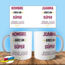 Taza súper Jubilado