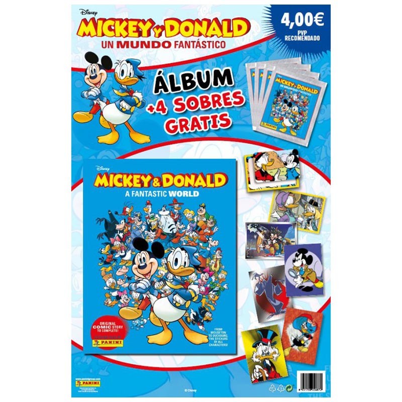 Álbum Mickey y Donald un mundo fantástico