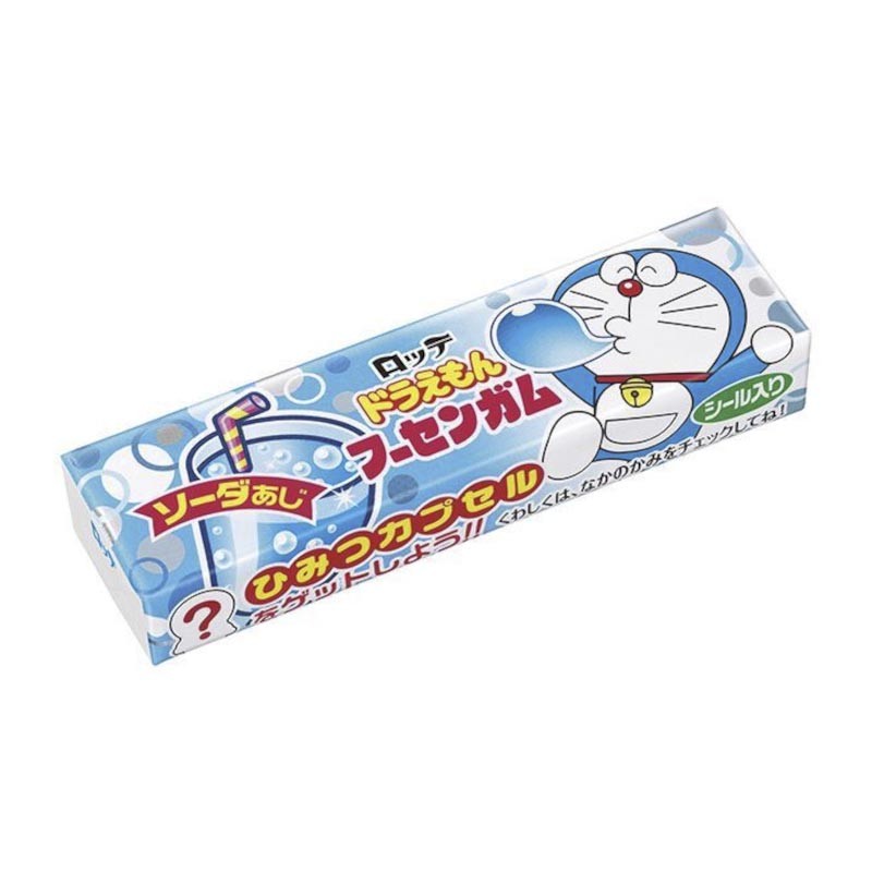 Chicle de Doraemon sabor a soda 19g