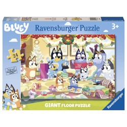 Puzzle giant Navidad Bluey...