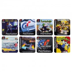 Pack de 8 Posavasos Game Cover de PlayStation