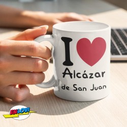 Taza recuerdo de Alcázar de...