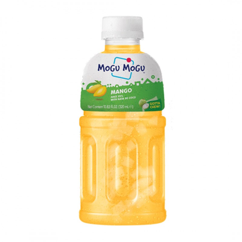 Bebida Mogu Mogu de Mango refresco de 320ml