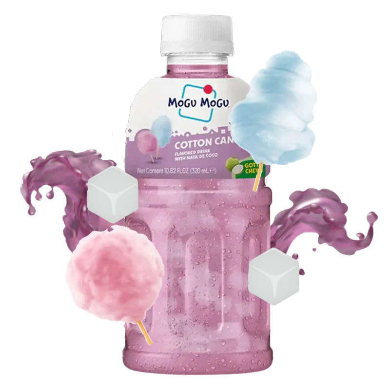 Mogu Mogu sabor algodón de azúcar 320ml