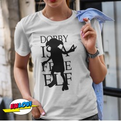 Camiseta Dobby is a free elf