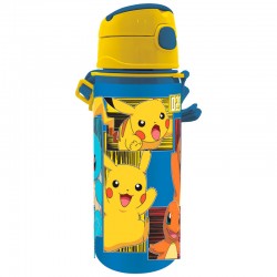 Botella cantimplora aluminio Pokemon 600ml