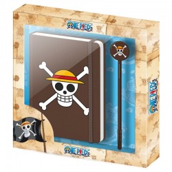 Set diario con boligrafo One Piece