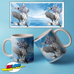 Taza Son Goku Ultra Instinto FanArt