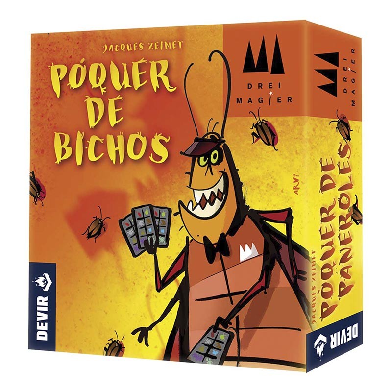 Póquer de bichos juego de cartas