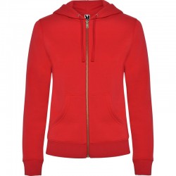 Sudadera roja Veleta Roly Mujer