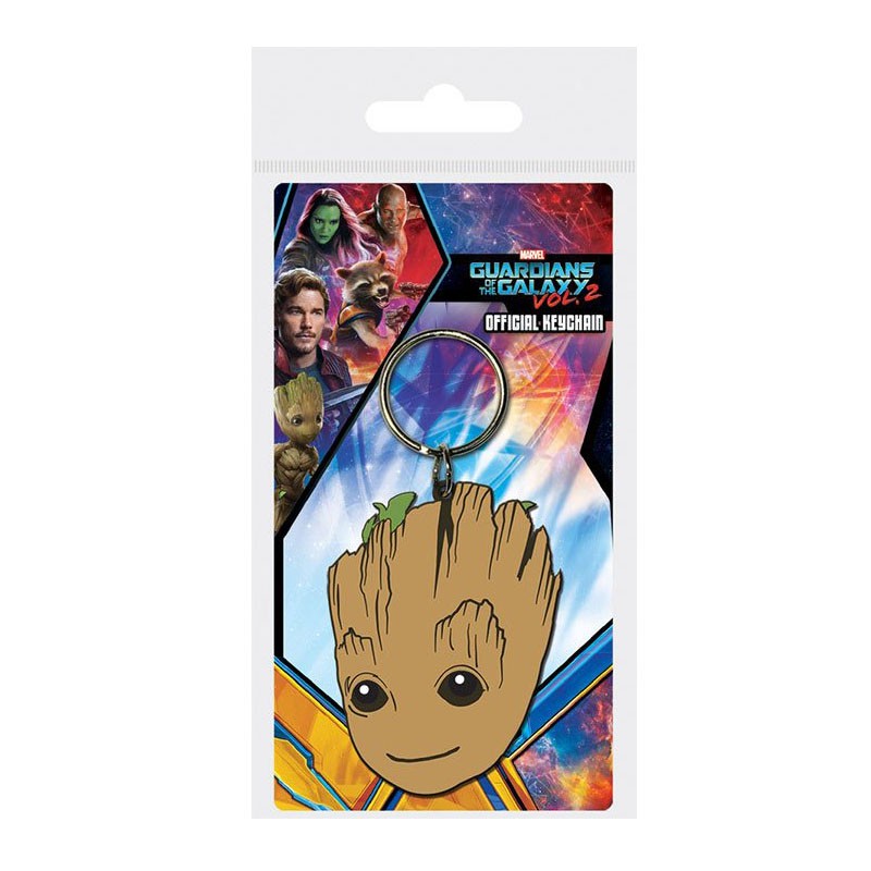 Guardianes de la Galaxia Vol. 2 Llavero caucho Baby Groot 6 cm