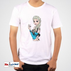 Camiseta Elsa Punk para niños