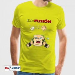 Camiseta para hombre In-Fusión color amarillo