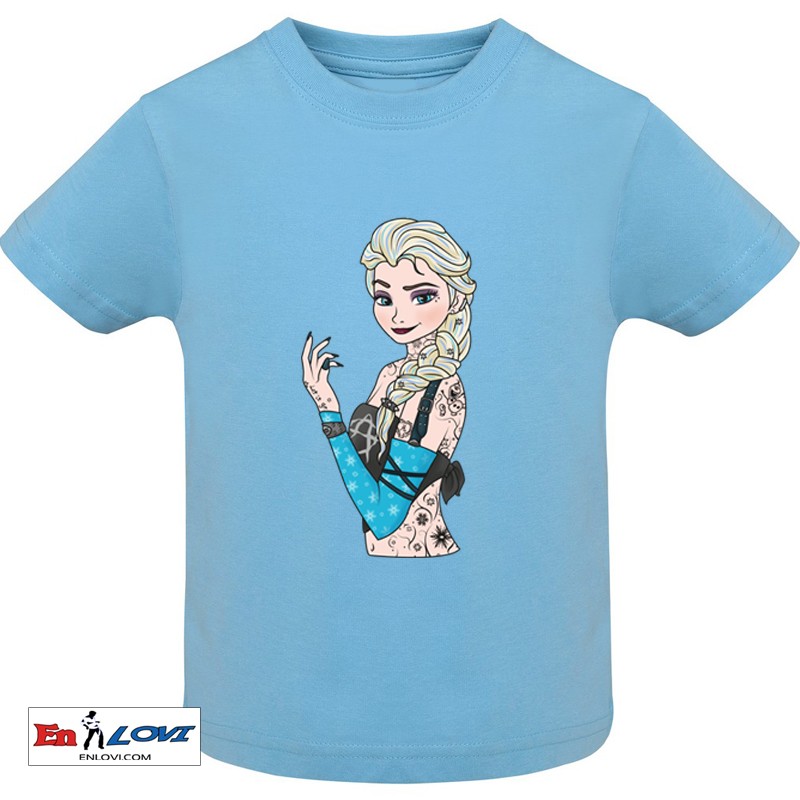 Camiseta para bebé Elsa Punk