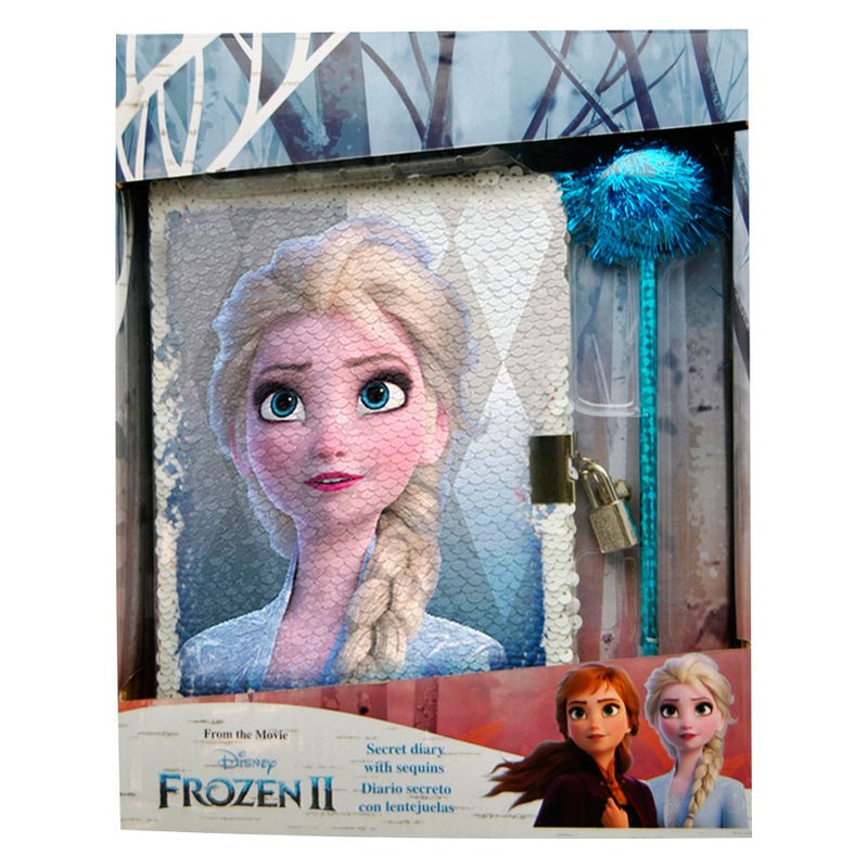 Diario lentejuelas + boli Frozen 2 Disney