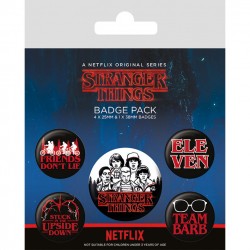 Set de Chapas Stranger Things