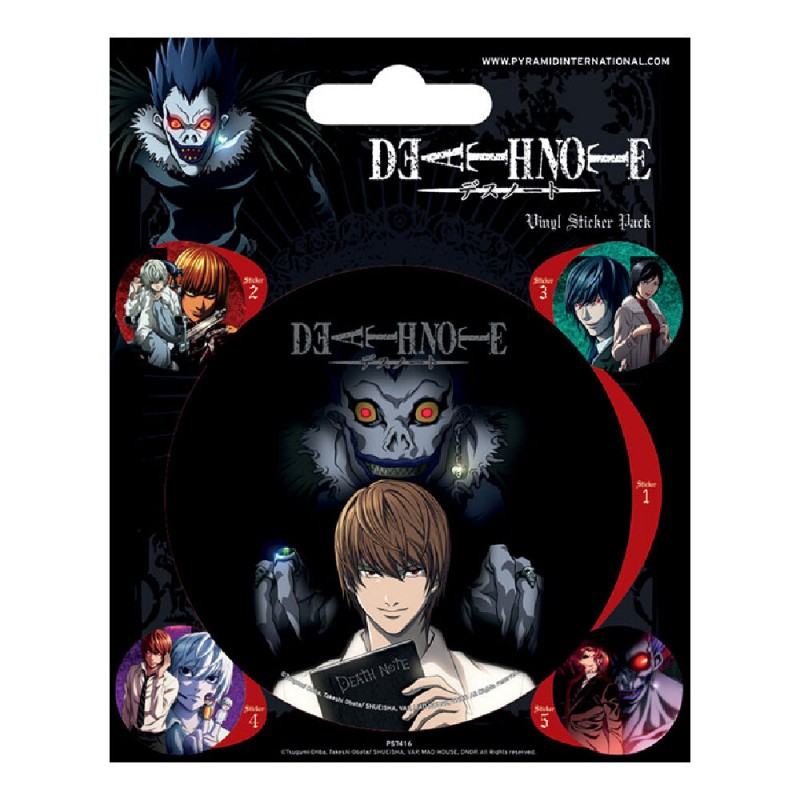 Juego de pegatinas Death Note Varios