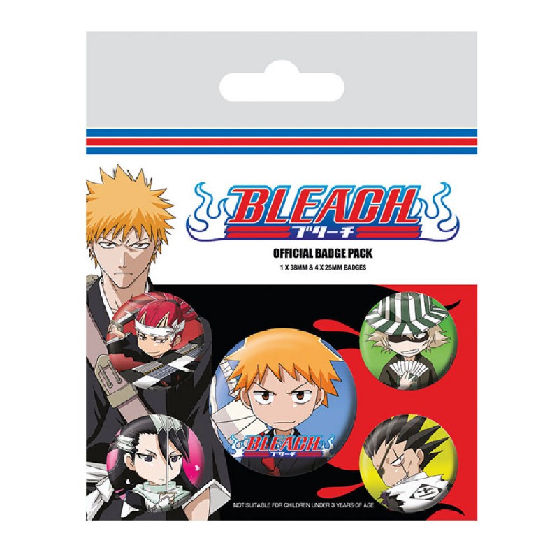 Juego de chapas Bleach