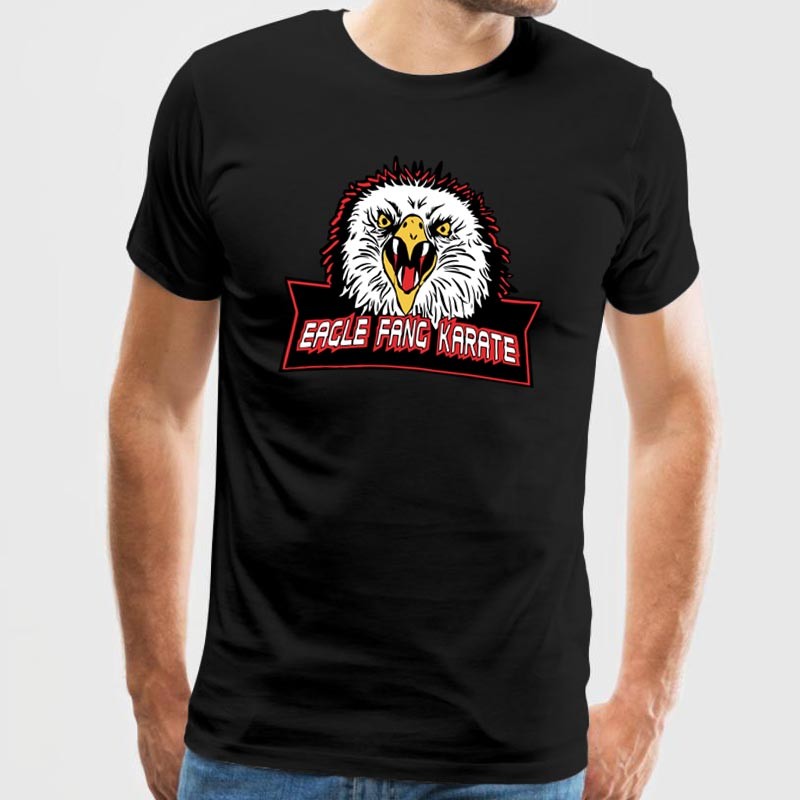 Camiseta colmillo de aguila negra para hombre