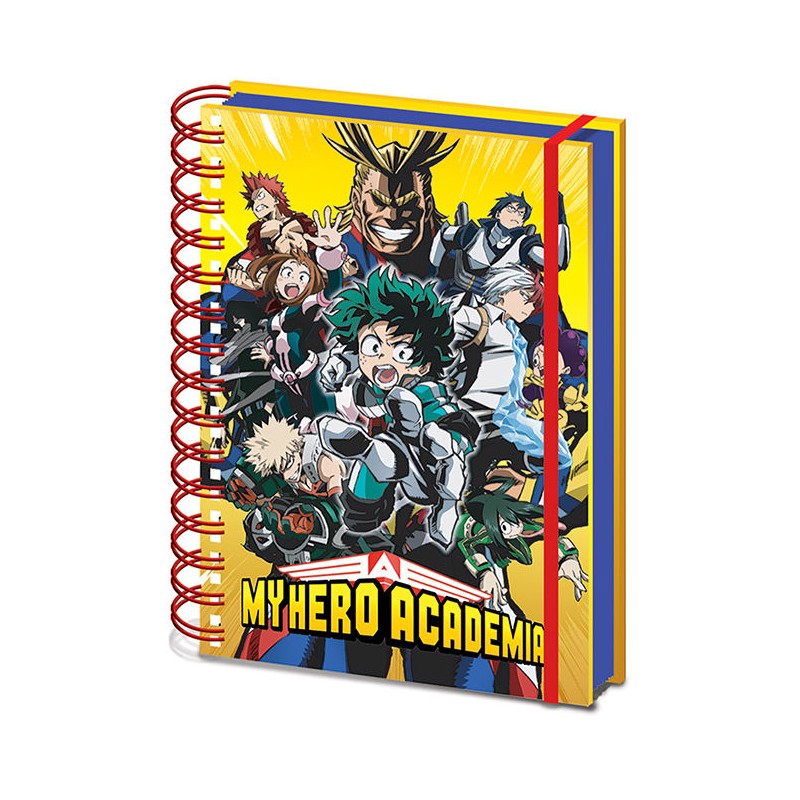 Cuaderno espiral My Hero Academia