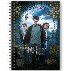 Cuaderno A5 3D Harry Potter y el Prisionero de Azkaban Harry Potte