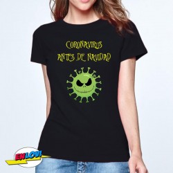 Camiseta coronavirus antes de navidad