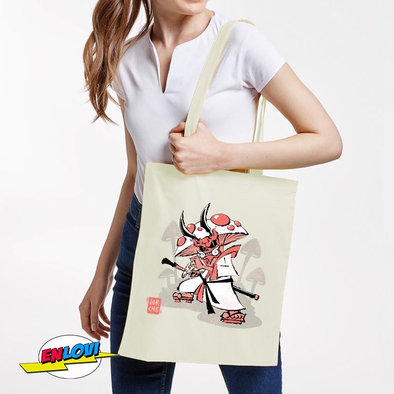 Bolsa tote bag samurai Fungurai