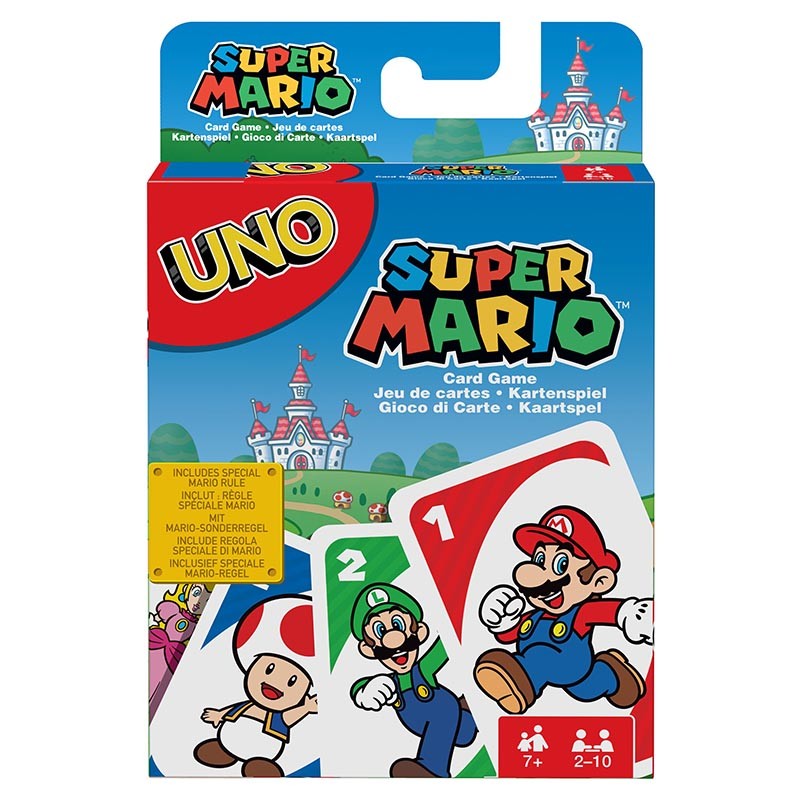 Juego de cartas UNO Super Mario